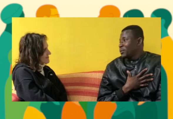 KRISTEL MASIELLO - KONE SEYDOU - La vita dagli occhi di chi arriva